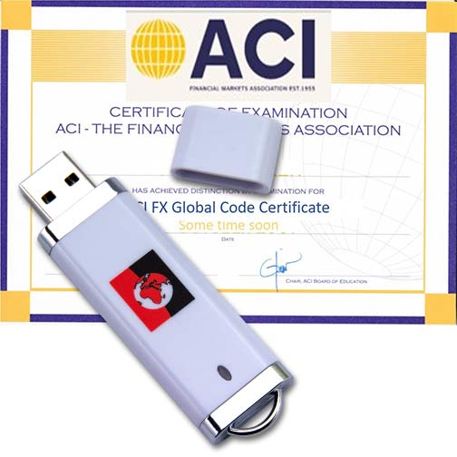 WinFOREX Module FXGC / ACI FX Global Code Certificate